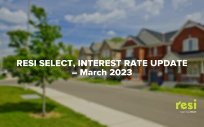 Resi Select, Interest Rate Update – March 2023