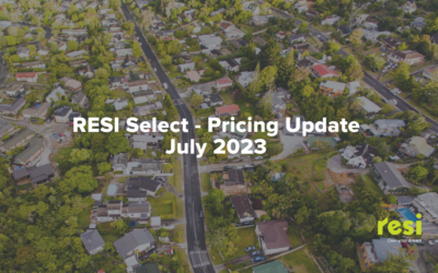 Resi Select – Pricing Update July 2023
