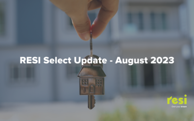 Resi Select Update – August 2023