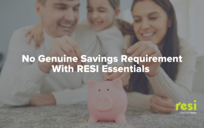 No Genuine Savings Requirement with Resi Essentials
