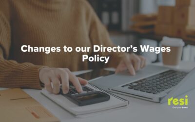 Changes to our Director’s Wages Policy